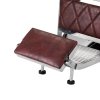 Fotel barberski Hair System BM88066 bordowy